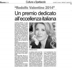 2014-4 Un premio dedicato all'eccellenza italiana